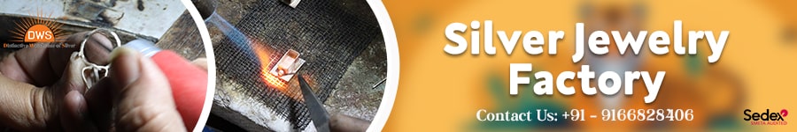 Silver Jewelry Factory in India